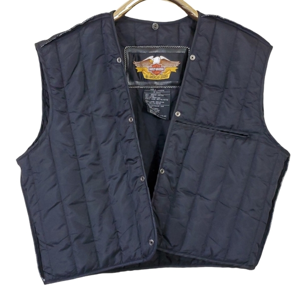 HarleyDavidson Jackets & Coats Harley Davidson Quilted Vest Poshmark